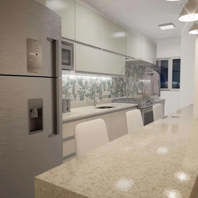 Foto 3 de Apartamento com 2 quartos à venda, 69m2 em Praia Grande - SP