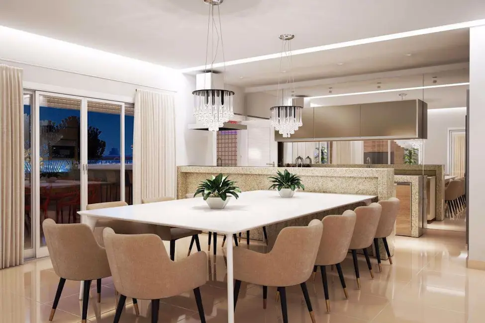 Foto 6 de Apartamento com 2 quartos à venda, 100m2 em Aviação, Praia Grande - SP