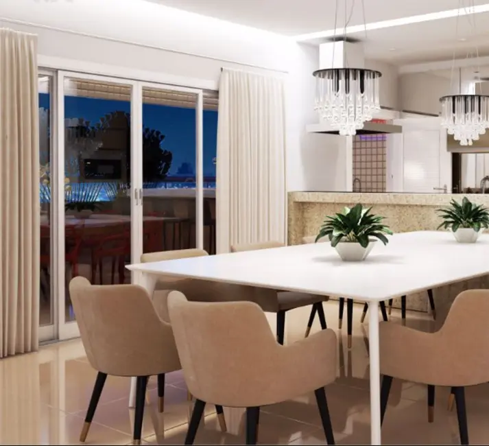 Foto 6 de Apartamento com 2 quartos à venda, 100m2 em Aviação, Praia Grande - SP