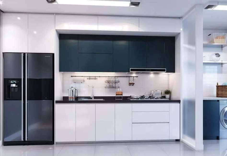 Foto 3 de Apartamento com 2 quartos à venda, 118m2 em Boqueirão, Praia Grande - SP