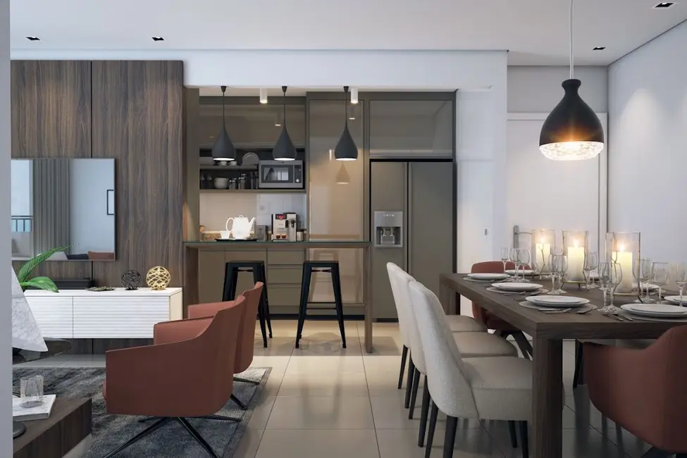 Foto 1 de Apartamento com 3 quartos à venda, 105m2 em Canto do Forte, Praia Grande - SP