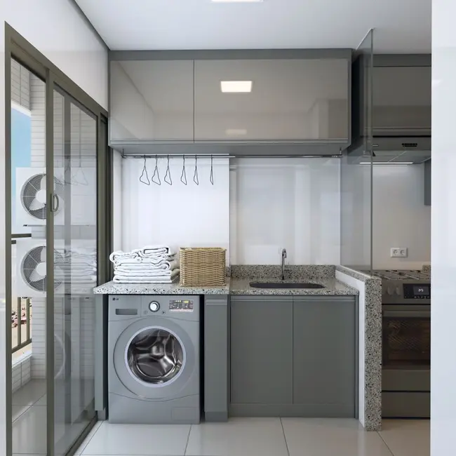 Apartamento com 3 quartos à venda, 127m2 em Canto do Forte, Praia Grande - SP - imagem 5 Foto 5 de Apartamento com 3 quartos à venda, 127m2 em Canto do Forte, Praia Grande - SP