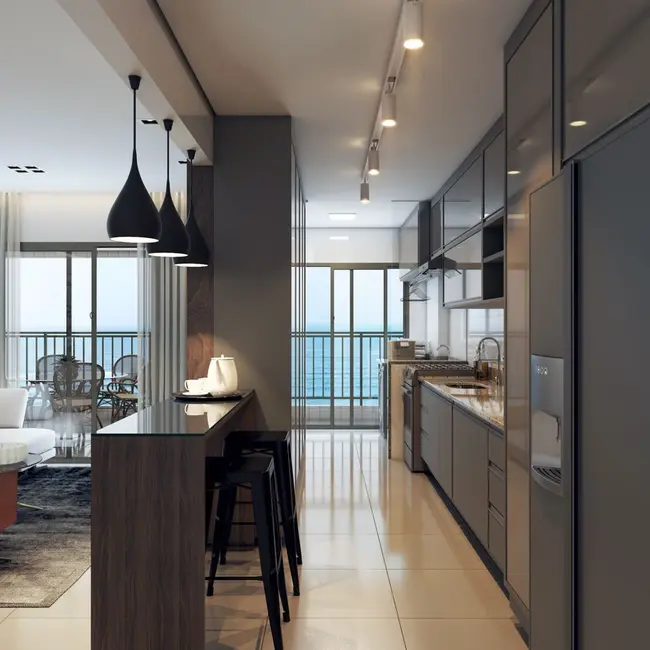 Apartamento com 3 quartos à venda, 127m2 em Canto do Forte, Praia Grande - SP - imagem 3 Foto 3 de Apartamento com 3 quartos à venda, 127m2 em Canto do Forte, Praia Grande - SP