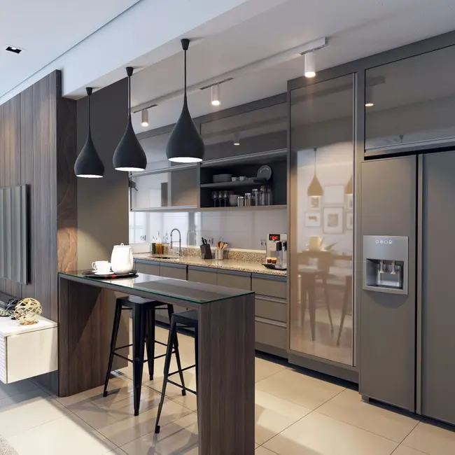 Foto 5 de Apartamento com 3 quartos à venda, 124m2 em Canto do Forte, Praia Grande - SP