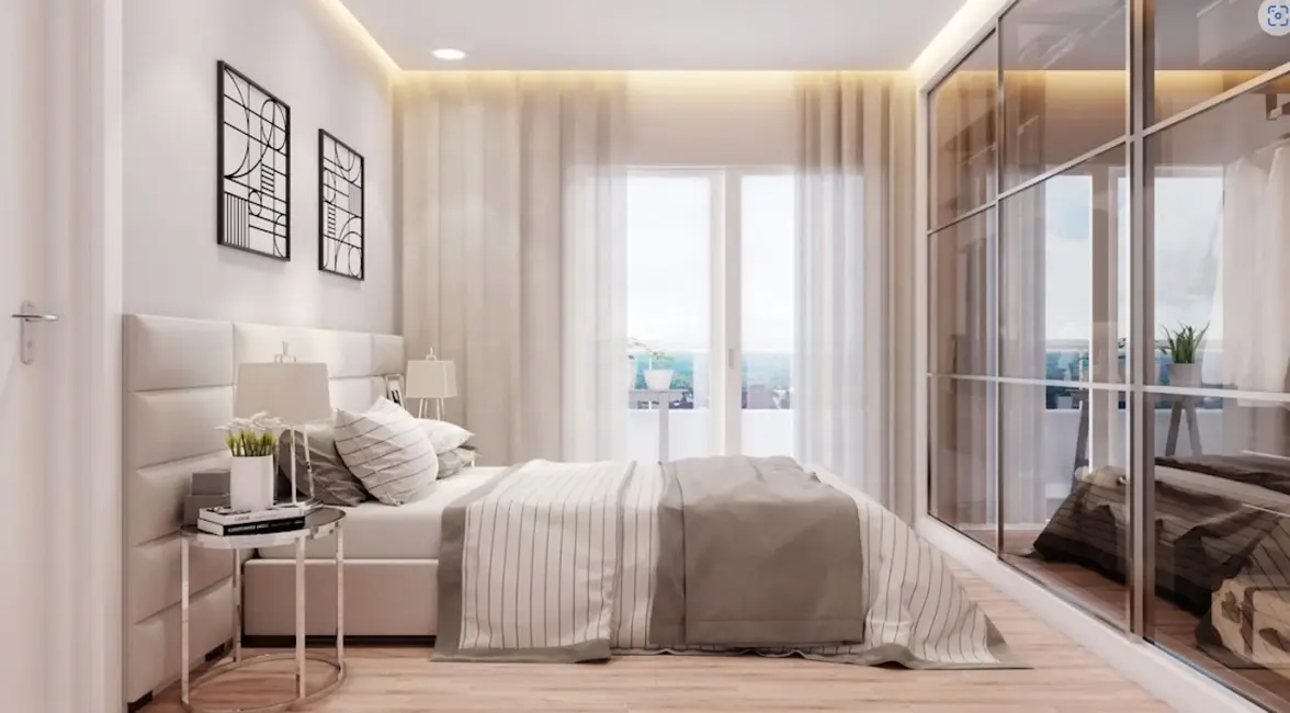 Apartamento com 1 quarto à venda, 48m2 em Praia Grande - SP - imagem 1 Foto 1 de Apartamento com 1 quarto à venda, 48m2 em Praia Grande - SP