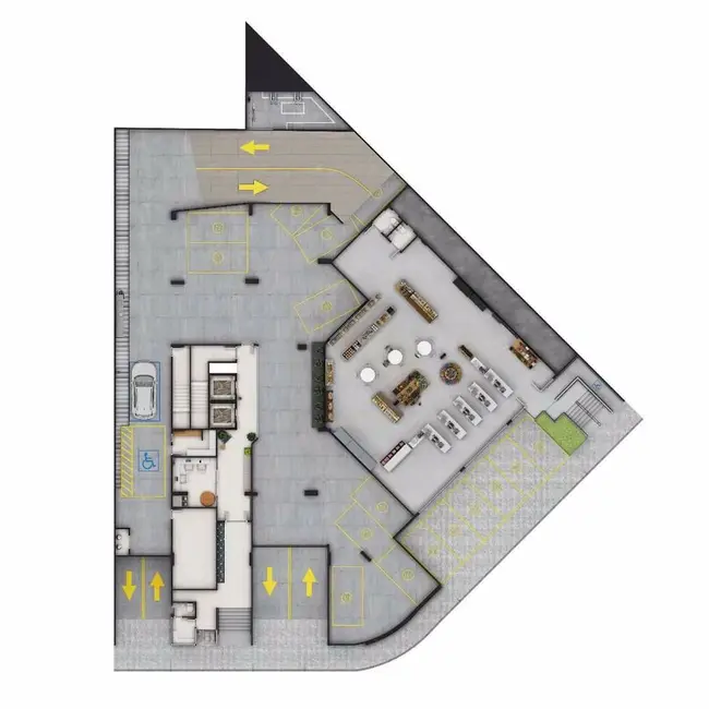 Apartamento com 2 quartos à venda, 71m2 em Praia Grande - SP - imagem 5 Foto 5 de Apartamento com 2 quartos à venda, 71m2 em Praia Grande - SP