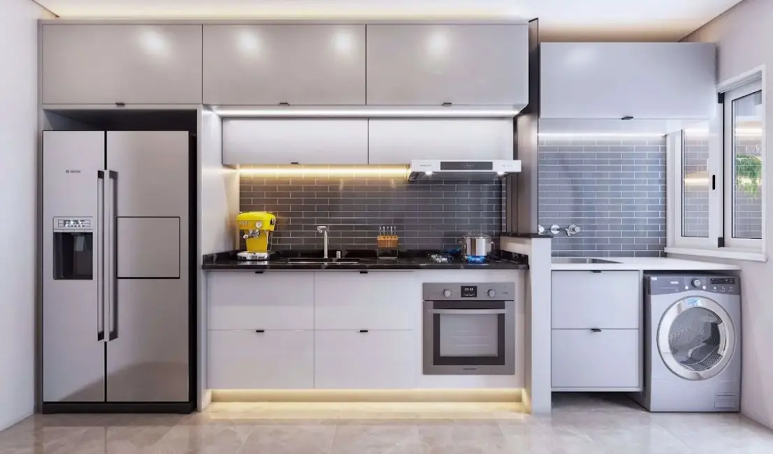 Foto 5 de Apartamento com 1 quarto à venda, 47m2 em Praia Grande - SP