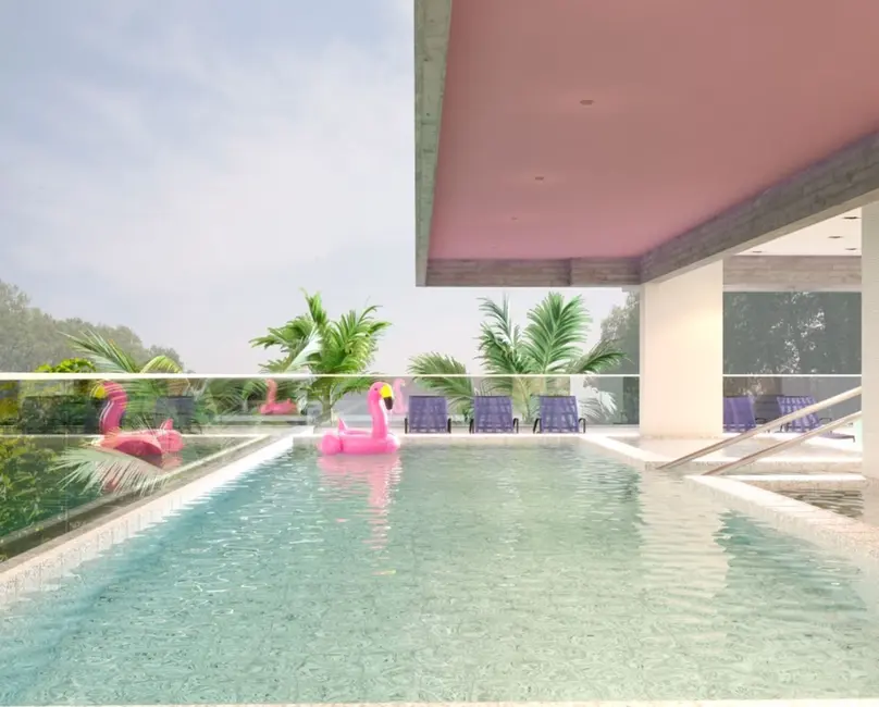 Foto 4 de Apartamento com 1 quarto à venda, 47m2 em Canto do Forte, Praia Grande - SP