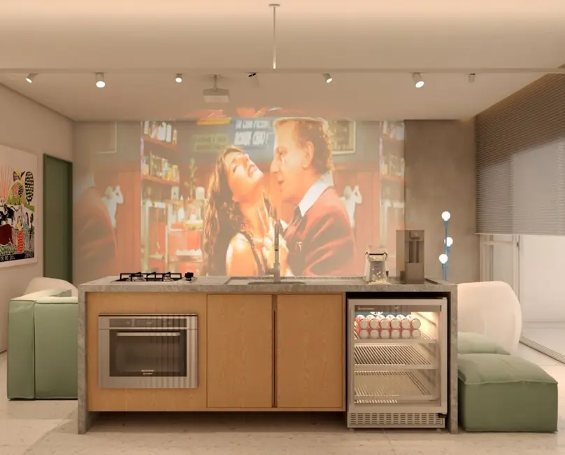 Foto 9 de Apartamento com 1 quarto à venda, 47m2 em Canto do Forte, Praia Grande - SP