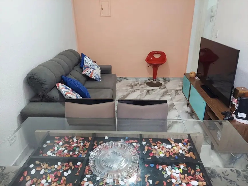 Foto 5 de Apartamento com 1 quarto à venda, 48m2 em Boqueirão, Praia Grande - SP