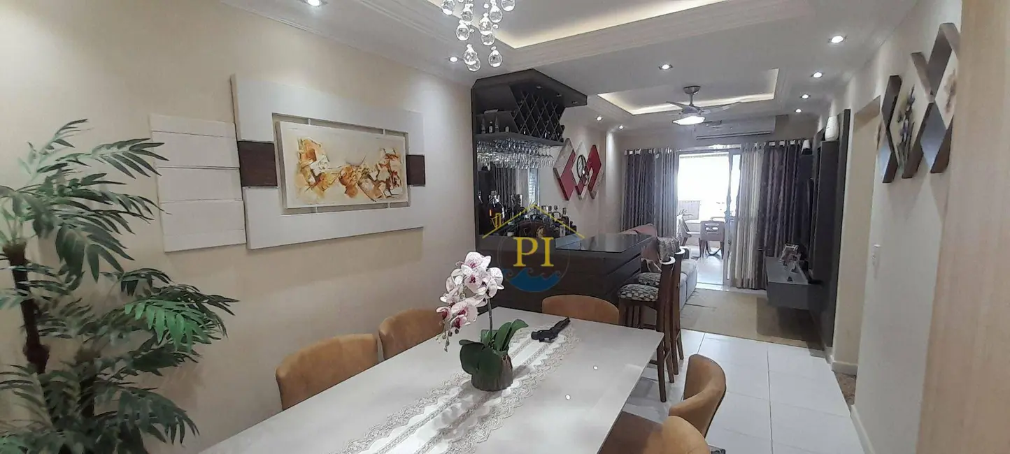 Foto 1 de Apartamento com 3 quartos à venda, 124m2 em Aviação, Praia Grande - SP