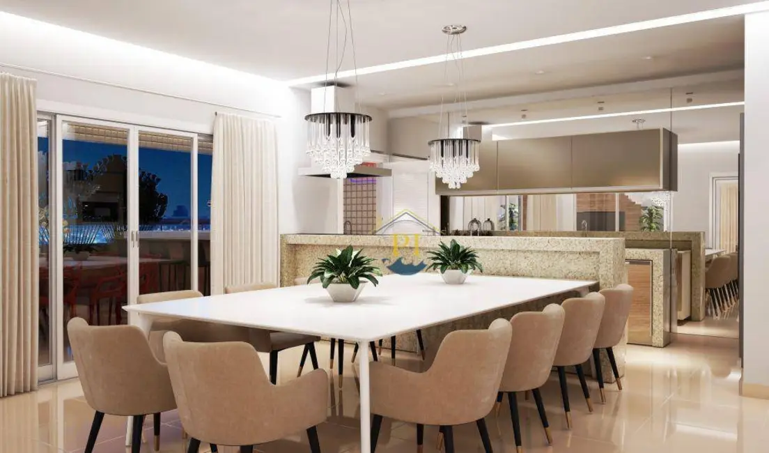 Apartamento com 3 quartos à venda, 98m2 em Aviação, Praia Grande - SP - imagem 4 Foto 4 de Apartamento com 3 quartos à venda, 98m2 em Aviação, Praia Grande - SP