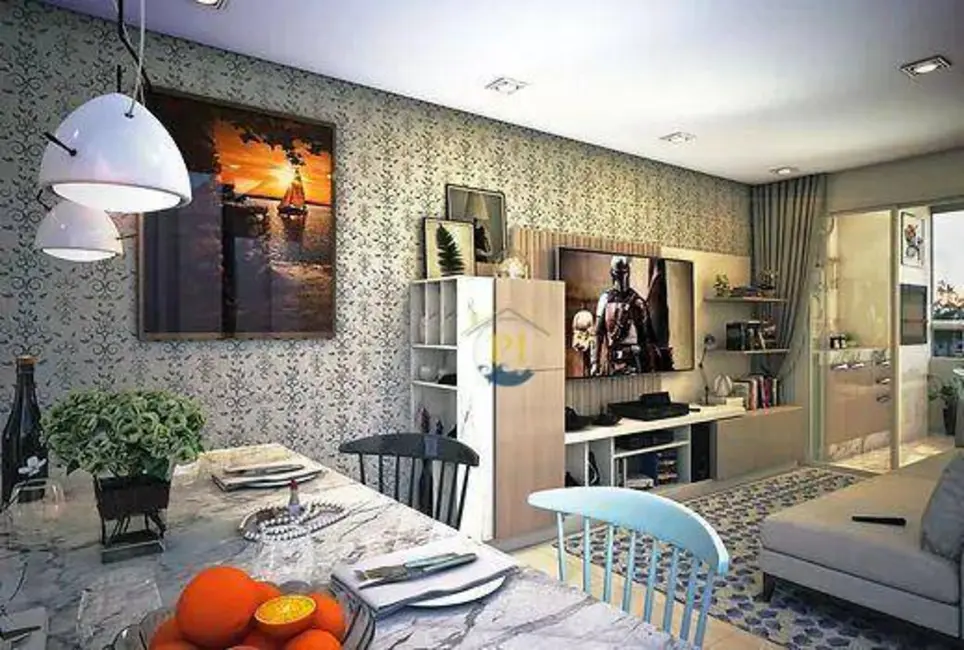 Foto 9 de Apartamento com 2 quartos à venda, 63m2 em Maracanã, Praia Grande - SP