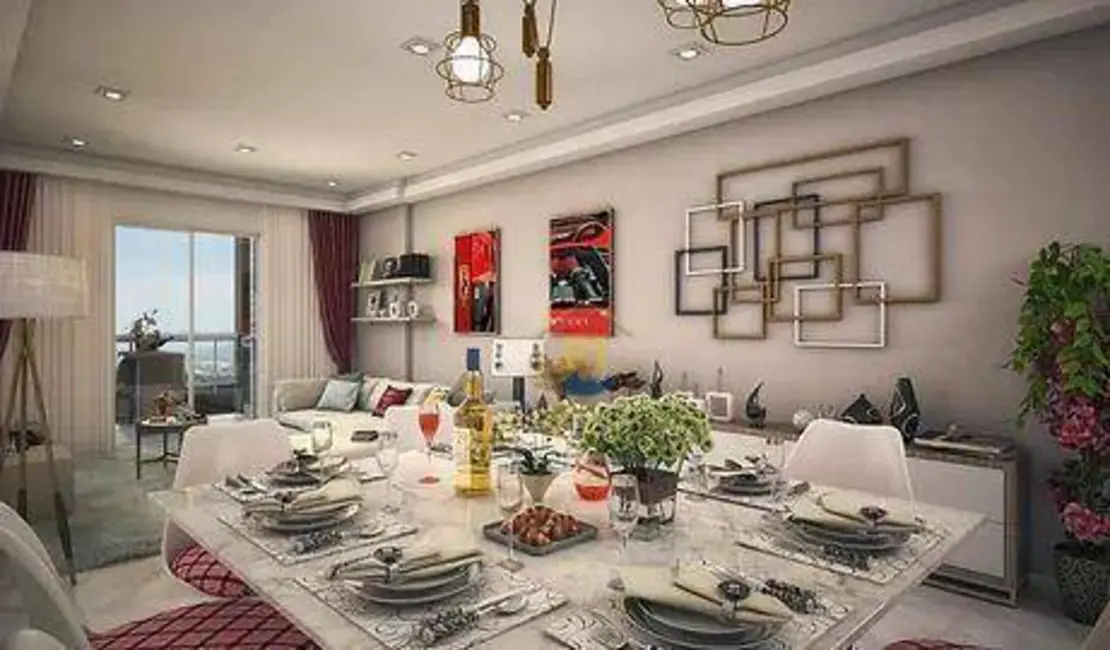 Foto 3 de Apartamento com 2 quartos à venda, 70m2 em Praia Grande - SP