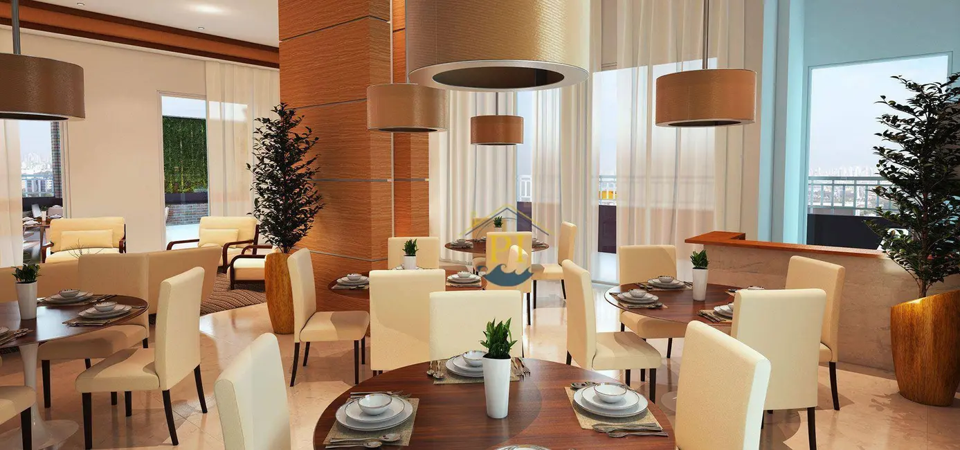 Foto 9 de Apartamento com 3 quartos à venda, 120m2 em Canto do Forte, Praia Grande - SP