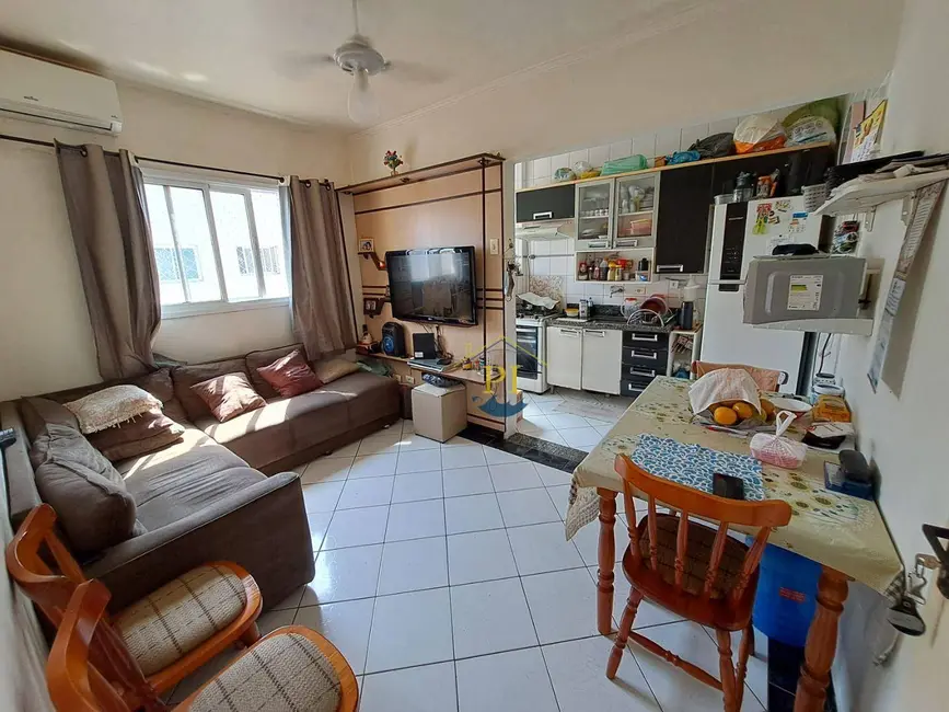 Foto 1 de Apartamento com 1 quarto à venda, 32m2 em Aviação, Praia Grande - SP