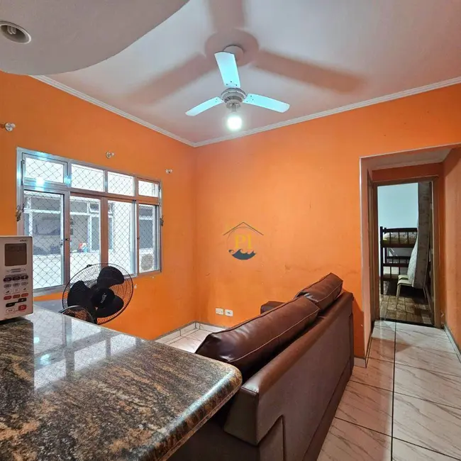Foto 1 de Apartamento com 1 quarto à venda, 40m2 em Tupi, Praia Grande - SP
