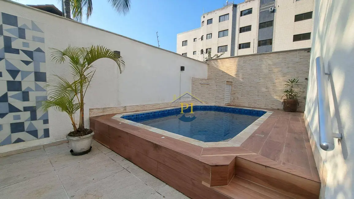 Foto 1 de Sobrado com 3 quartos à venda, 140m2 em Aviação, Praia Grande - SP