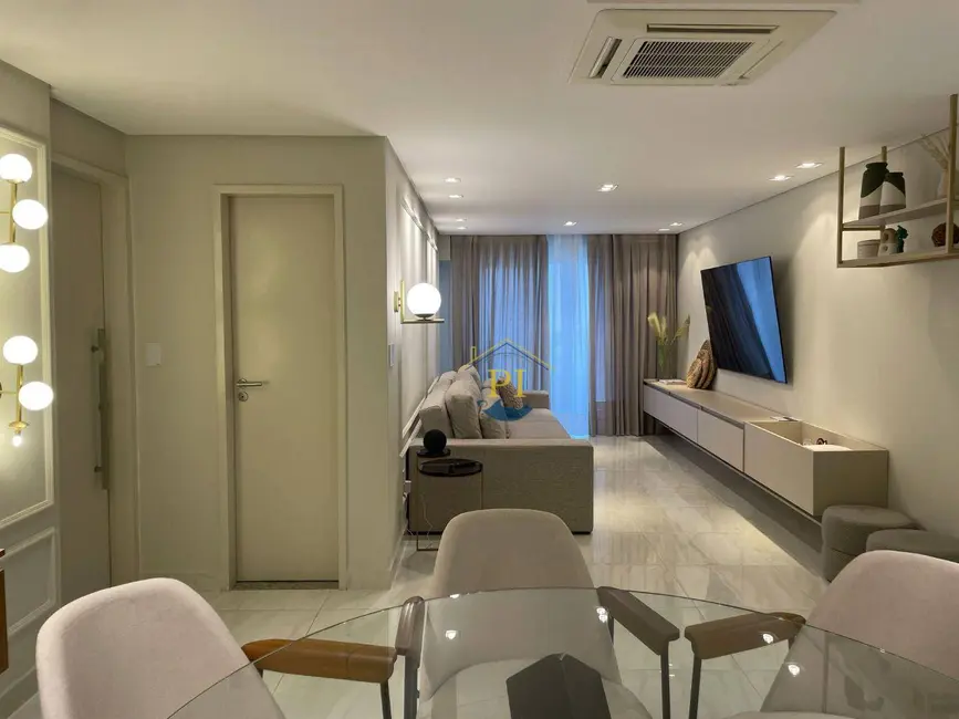 Foto 8 de Apartamento com 3 quartos para alugar, 161m2 em Tupi, Praia Grande - SP