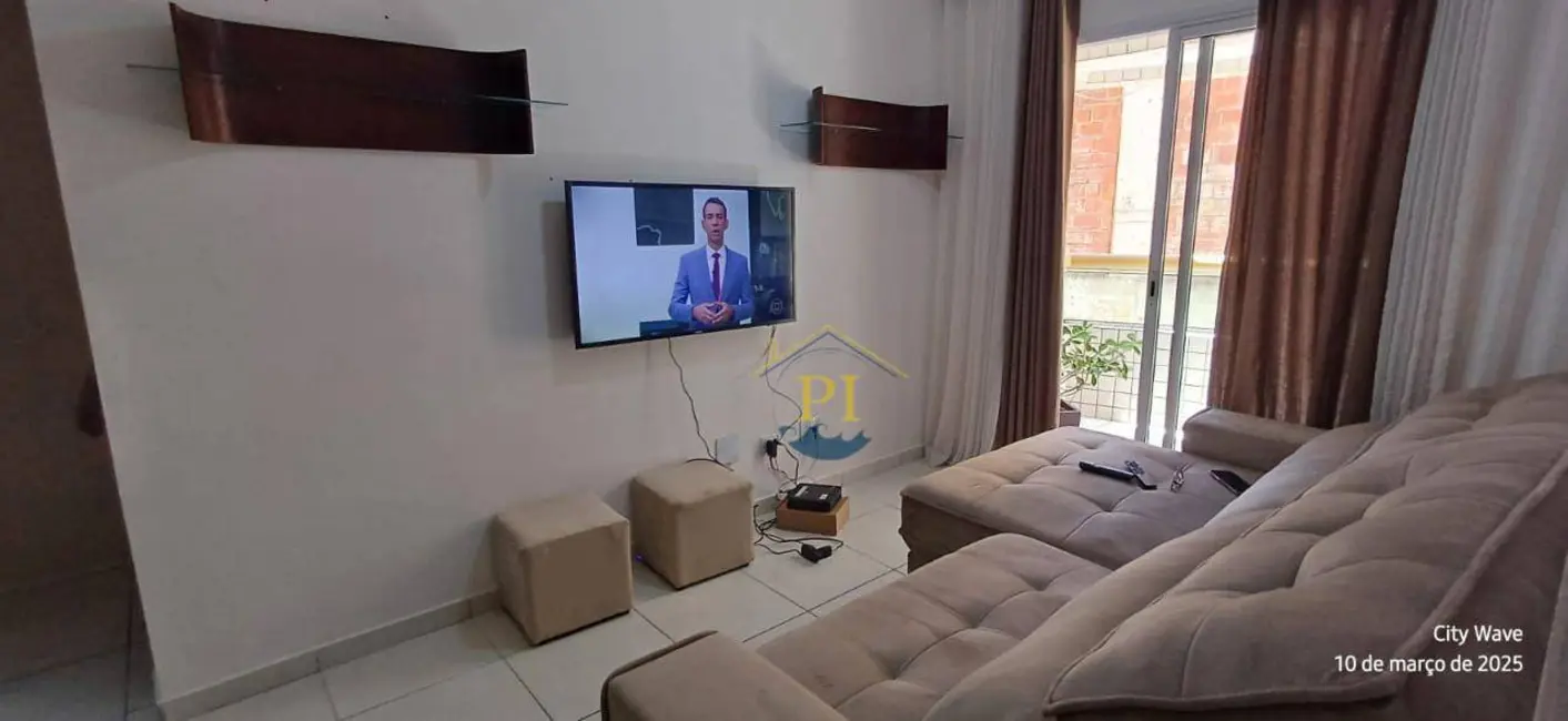 Foto 1 de Apartamento com 1 quarto para alugar em Aviação, Praia Grande - SP