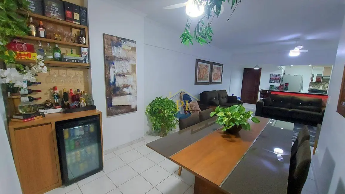 Foto 4 de Apartamento com 3 quartos à venda, 110m2 em Tupi, Praia Grande - SP