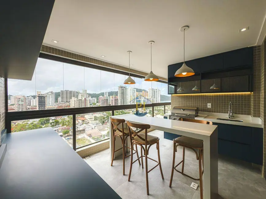 Foto 9 de Apartamento com 2 quartos à venda, 142m2 em Canto do Forte, Praia Grande - SP