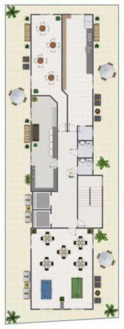 Apartamento com 1 quarto à venda, 39m2 em Boqueirão, Praia Grande - SP - imagem 9 Foto 9 de Apartamento com 1 quarto à venda, 39m2 em Boqueirão, Praia Grande - SP