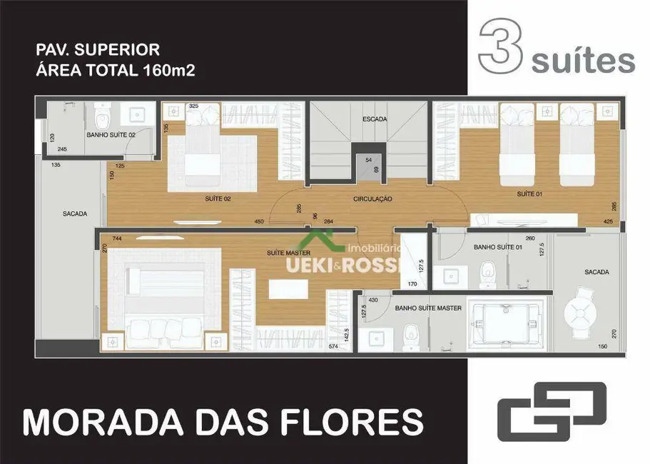 Casa de Condomínio com 3 quartos à venda, 126m2 em Cambe - PR - imagem 4 Foto 4 de Casa de Condomínio com 3 quartos à venda, 126m2 em Cambe - PR