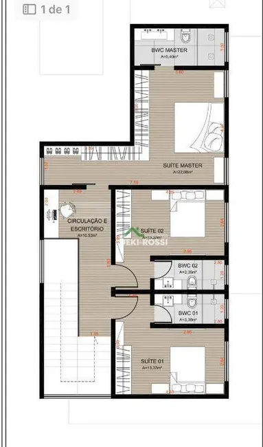 Casa de Condomínio com 3 quartos à venda, 281m2 em Gleba Simon Frazer, Londrina - PR - imagem 5 Foto 5 de Casa de Condomínio com 3 quartos à venda, 281m2 em Gleba Simon Frazer, Londrina - PR