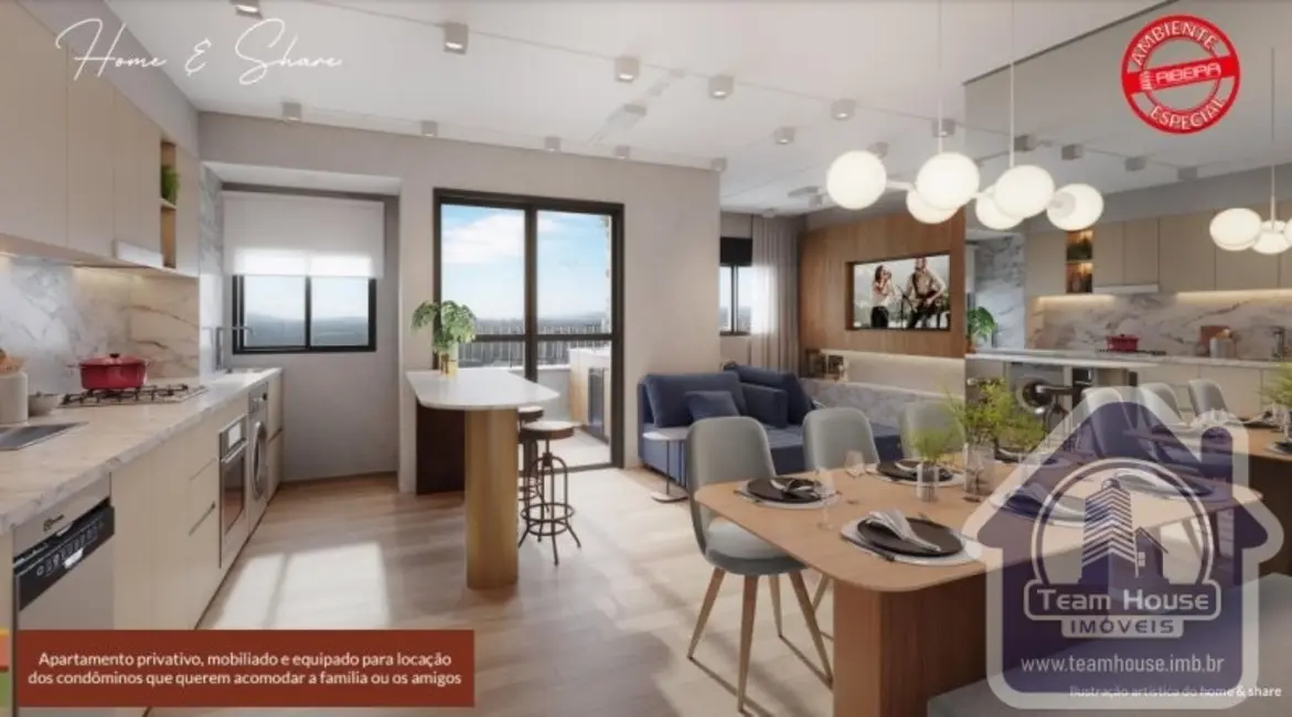 Foto 8 de Apartamento com 2 quartos à venda, 50m2 em Vila Mogilar, Mogi Das Cruzes - SP