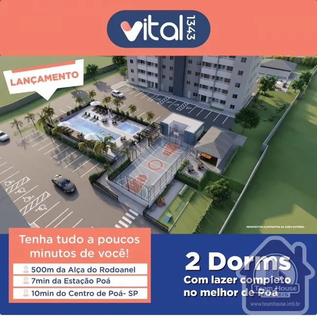 Apartamento com 2 quartos à venda, 49m2 em Jardim Áurea, Poa - SP - imagem 4 Foto 4 de Apartamento com 2 quartos à venda, 49m2 em Jardim Áurea, Poa - SP
