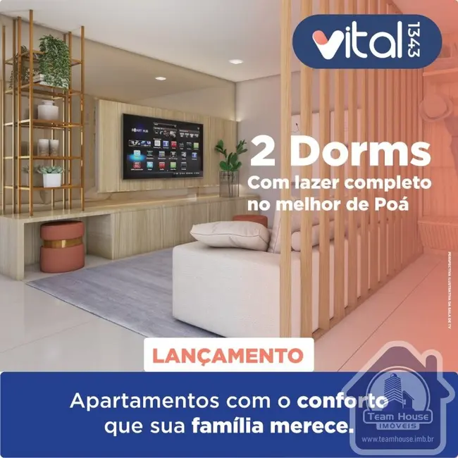 Apartamento com 2 quartos à venda, 49m2 em Jardim Áurea, Poa - SP - imagem 9 Foto 9 de Apartamento com 2 quartos à venda, 49m2 em Jardim Áurea, Poa - SP