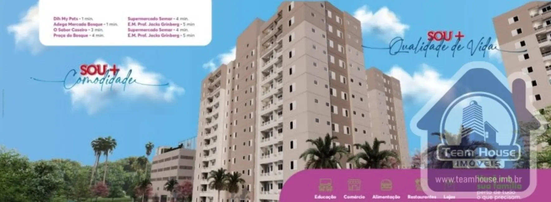 Apartamento com 2 quartos à venda, 52m2 em Vila Cintra, Mogi Das Cruzes - SP - imagem 5 Foto 5 de Apartamento com 2 quartos à venda, 52m2 em Vila Cintra, Mogi Das Cruzes - SP