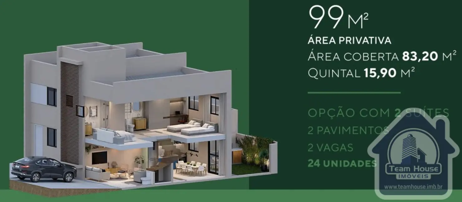 Foto 2 de Casa de Condomínio com 3 quartos à venda, 99m2 em Vila Oliveira, Mogi Das Cruzes - SP