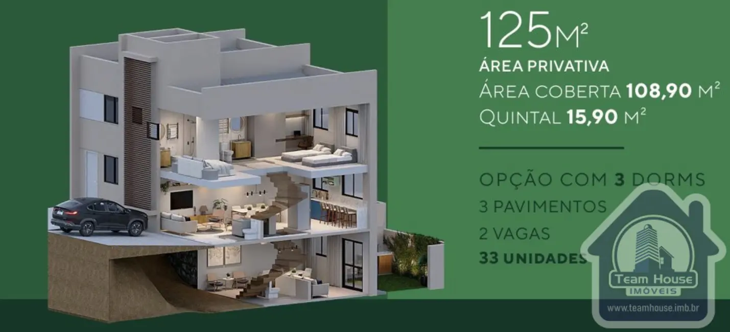 Foto 3 de Casa de Condomínio com 3 quartos à venda, 99m2 em Vila Oliveira, Mogi Das Cruzes - SP