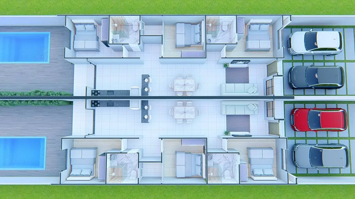 Foto 4 de Casa com 3 quartos à venda, 140m2 em Ipanema, Pontal Do Parana - PR