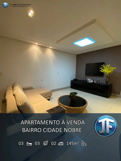 Foto 1 de Apartamento com 3 quartos à venda, 144m2 em Cidade Nobre, Ipatinga - MG