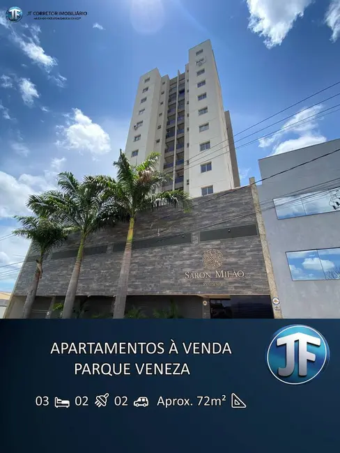 Foto 1 de Apartamento com 3 quartos à venda, 79m2 em Santana Do Paraiso - MG