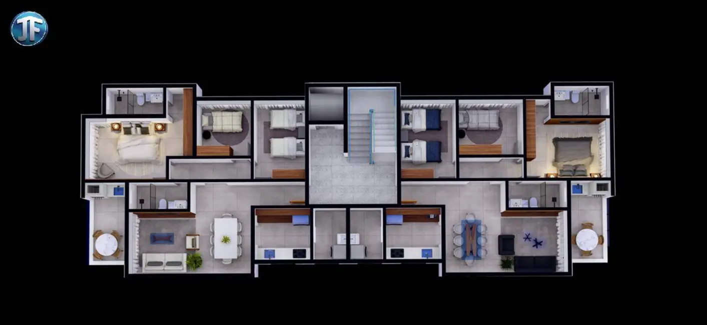 Foto 3 de Apartamento com 3 quartos à venda, 105m2 em Cidade Nobre, Ipatinga - MG