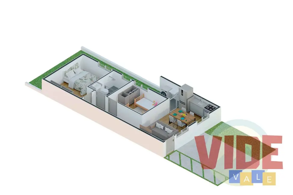 Casa de Condomínio com 2 quartos à venda, 59m2 em Sao Jose Dos Campos - SP - imagem 8 Foto 8 de Casa de Condomínio com 2 quartos à venda, 59m2 em Sao Jose Dos Campos - SP