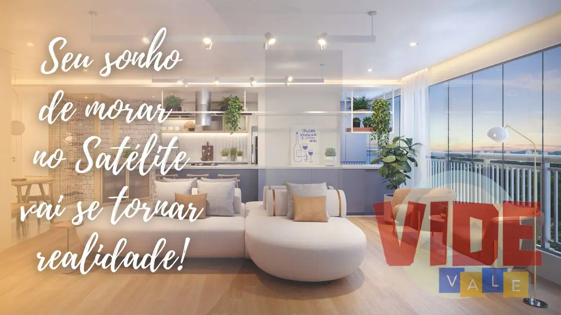 Foto 1 de Apartamento com 2 quartos à venda e para alugar, 61m2 em Sao Jose Dos Campos - SP