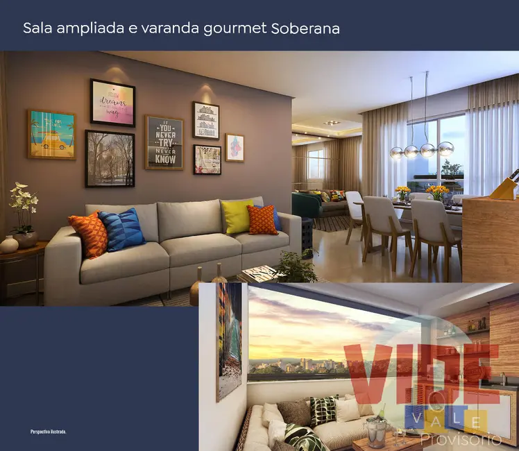 Foto 2 de Apartamento com 3 quartos à venda e para alugar, 76m2 em Sao Jose Dos Campos - SP