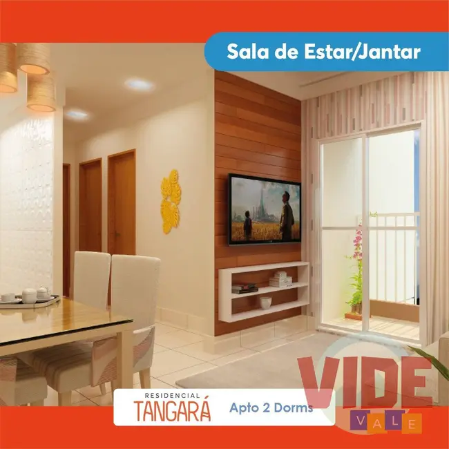 Apartamento com 2 quartos à venda e para alugar, 50m2 em Jacarei - SP - imagem 3 Foto 3 de Apartamento com 2 quartos à venda e para alugar, 50m2 em Jacarei - SP