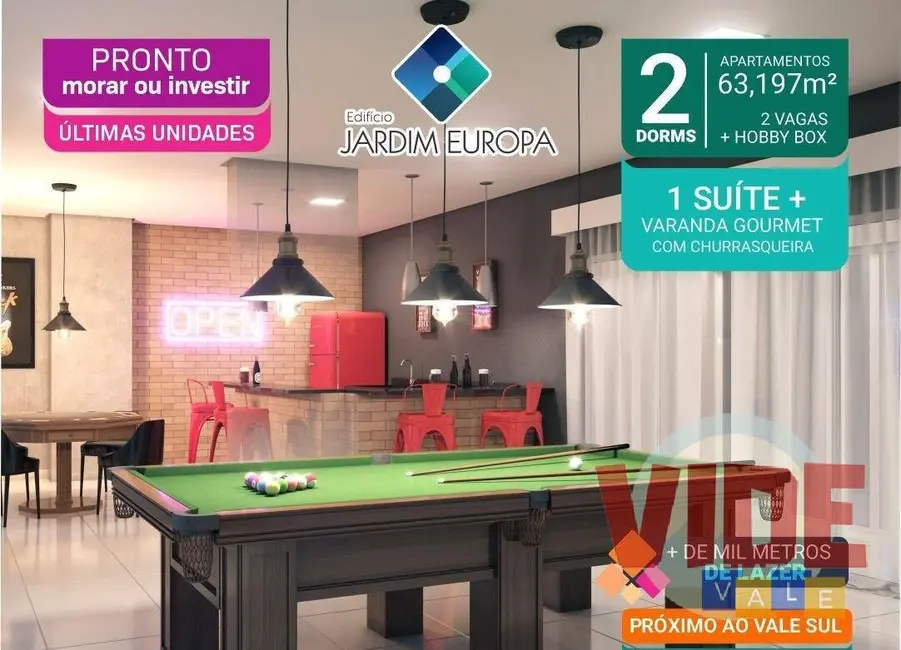 Apartamento com 2 quartos à venda, 63197m2 em Sao Jose Dos Campos - SP - imagem 9 Foto 9 de Apartamento com 2 quartos à venda, 63197m2 em Sao Jose Dos Campos - SP