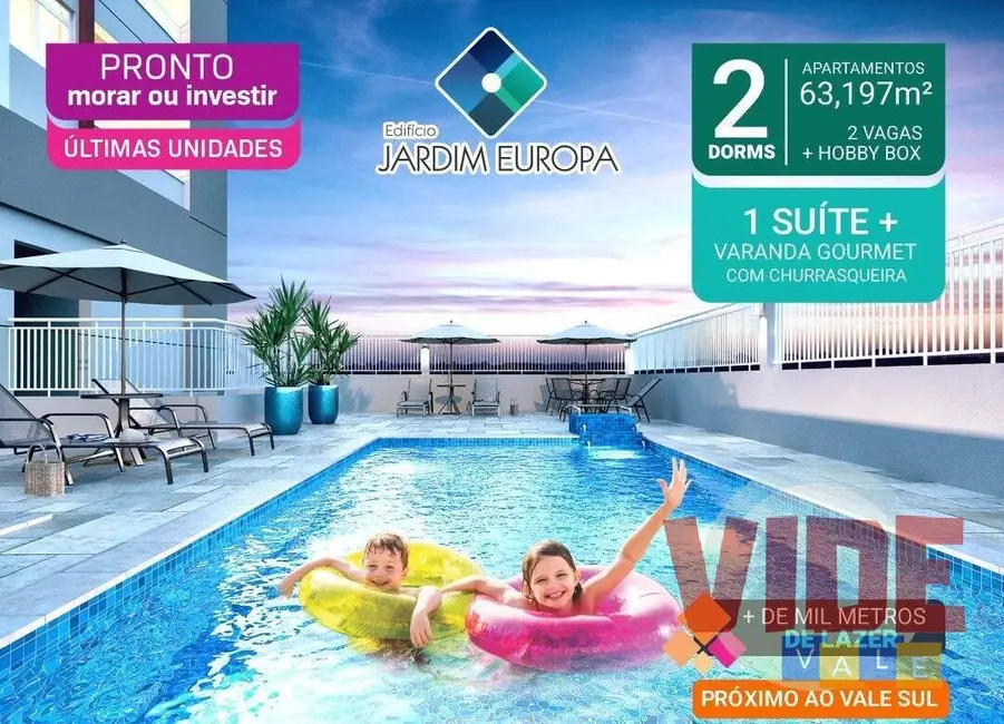 Apartamento com 2 quartos à venda, 63197m2 em Sao Jose Dos Campos - SP - imagem 6 Foto 6 de Apartamento com 2 quartos à venda, 63197m2 em Sao Jose Dos Campos - SP