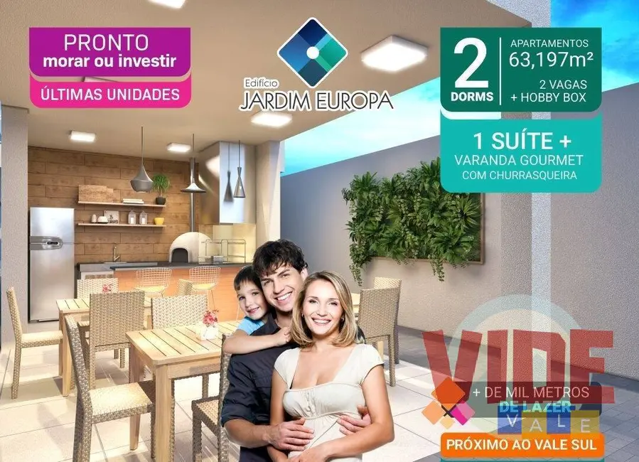 Apartamento com 2 quartos à venda, 63197m2 em Sao Jose Dos Campos - SP - imagem 7 Foto 7 de Apartamento com 2 quartos à venda, 63197m2 em Sao Jose Dos Campos - SP
