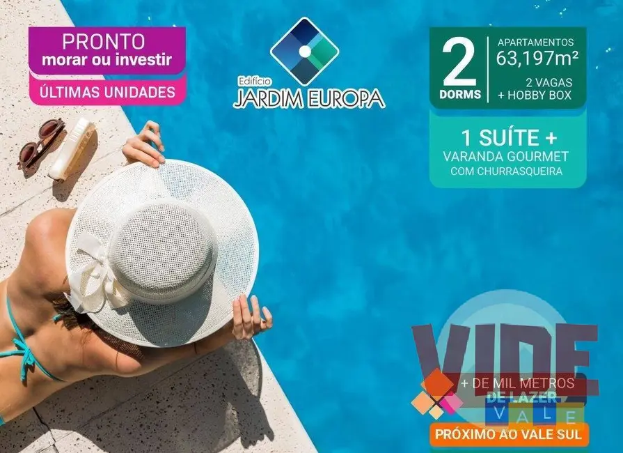Apartamento com 2 quartos à venda, 63197m2 em Sao Jose Dos Campos - SP - imagem 5 Foto 5 de Apartamento com 2 quartos à venda, 63197m2 em Sao Jose Dos Campos - SP
