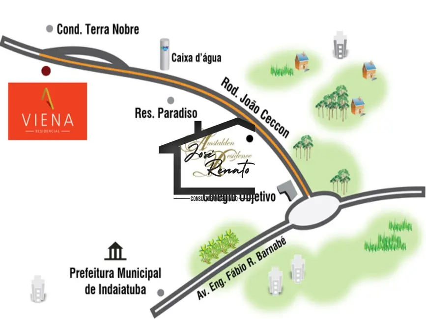 Foto 6 de Terreno / Lote à venda, 250m2 em Jardim Residencial Viena, Indaiatuba - SP