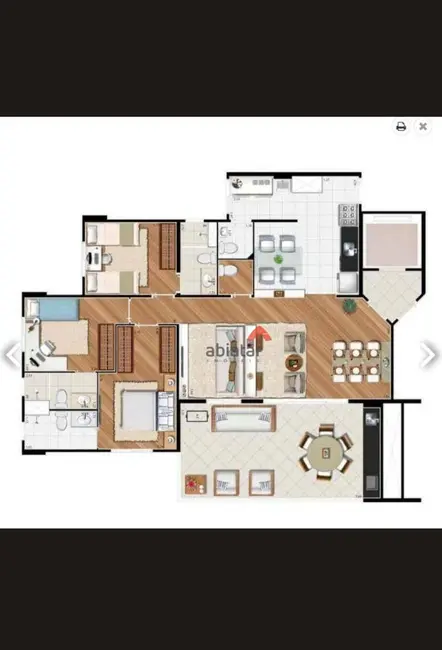 Foto 8 de Apartamento com 3 quartos à venda, 122m2 em Vila Andrade, São Paulo - SP