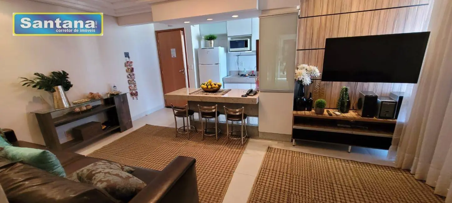 Apartamento com 3 quartos à venda, 80m2 em Caldas Novas - GO - imagem 6 Foto 6 de Apartamento com 3 quartos à venda, 80m2 em Caldas Novas - GO